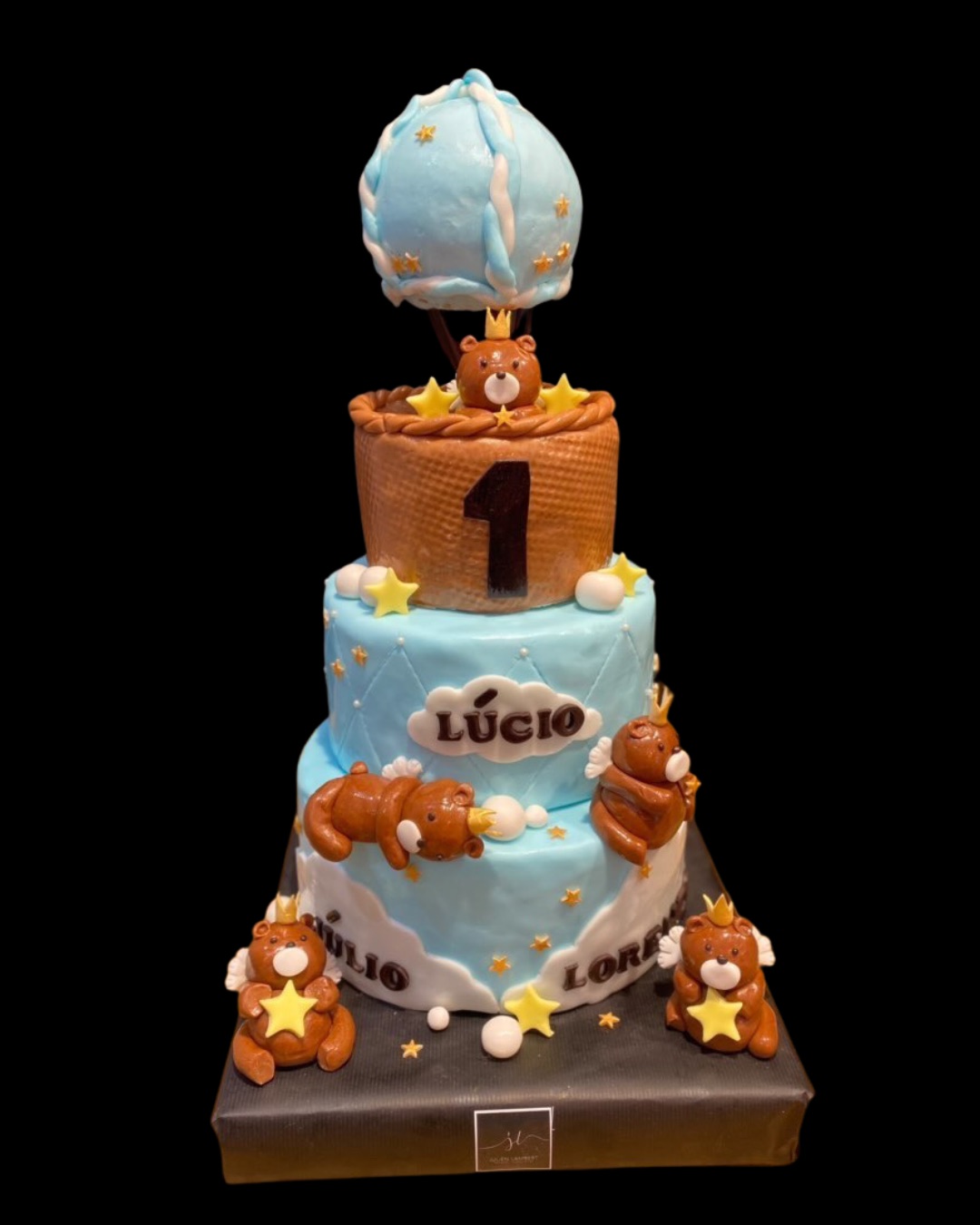 Gâteau d’anniversaire sur le thème des oursons